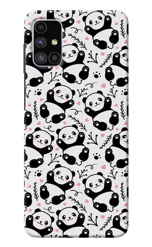 Cute Panda Samsung M51 Back Cover