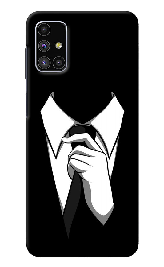 Black Tie Samsung M51 Back Cover