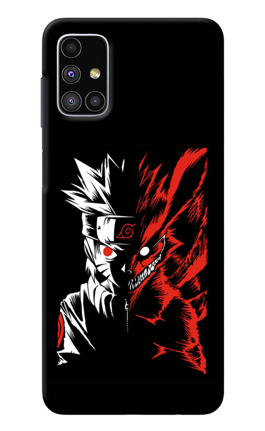 Naruto Two Face Samsung M51 Back Cover