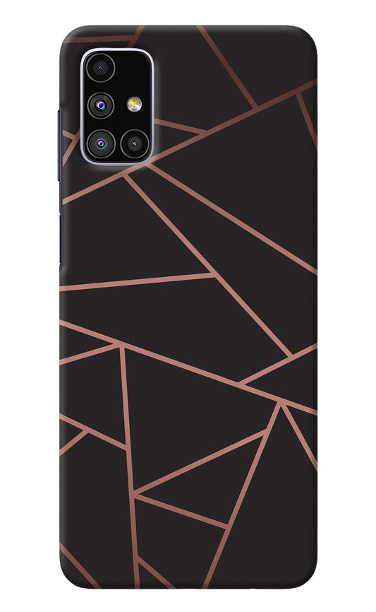 Geometric Pattern Samsung M51 Back Cover