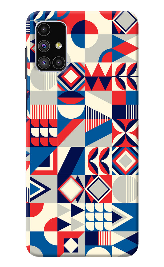 Colorful Pattern Samsung M51 Back Cover