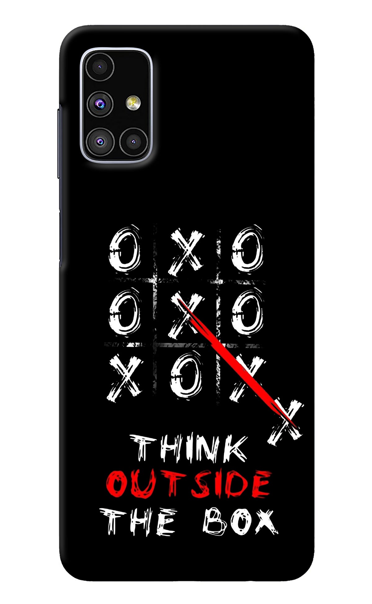 Think out of the BOX Samsung M51 Back Cover