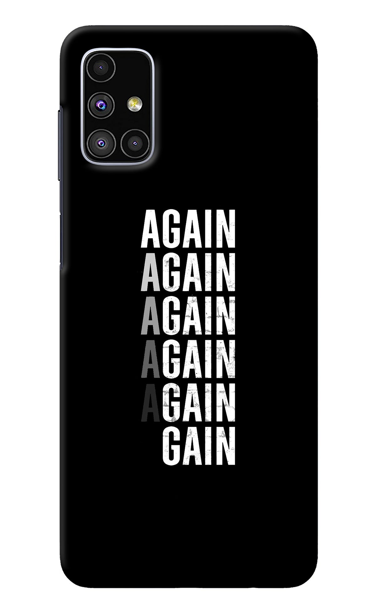 Again Again Gain Samsung M51 Back Cover