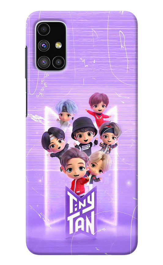 BTS Tiny Tan Samsung M51 Back Cover