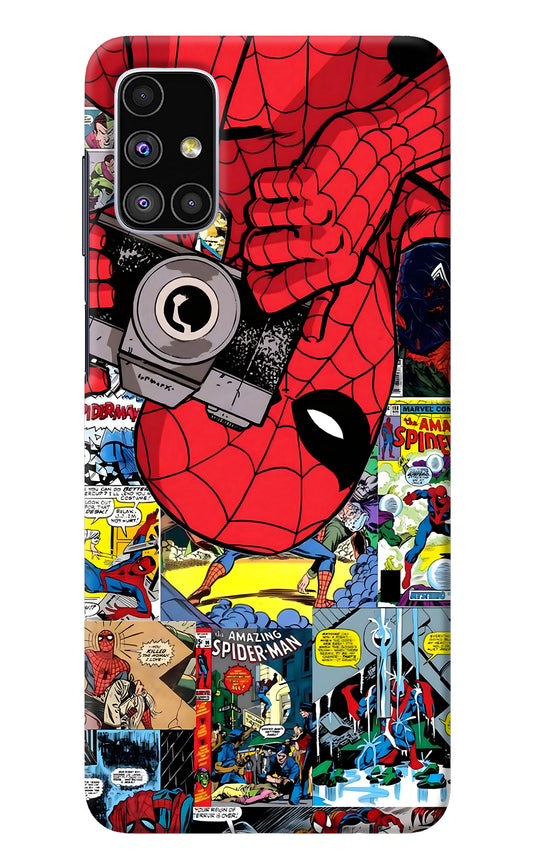 Spider Man Samsung M51 Back Cover