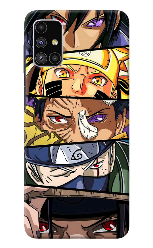 Naruto Character Samsung M51 Back Cover