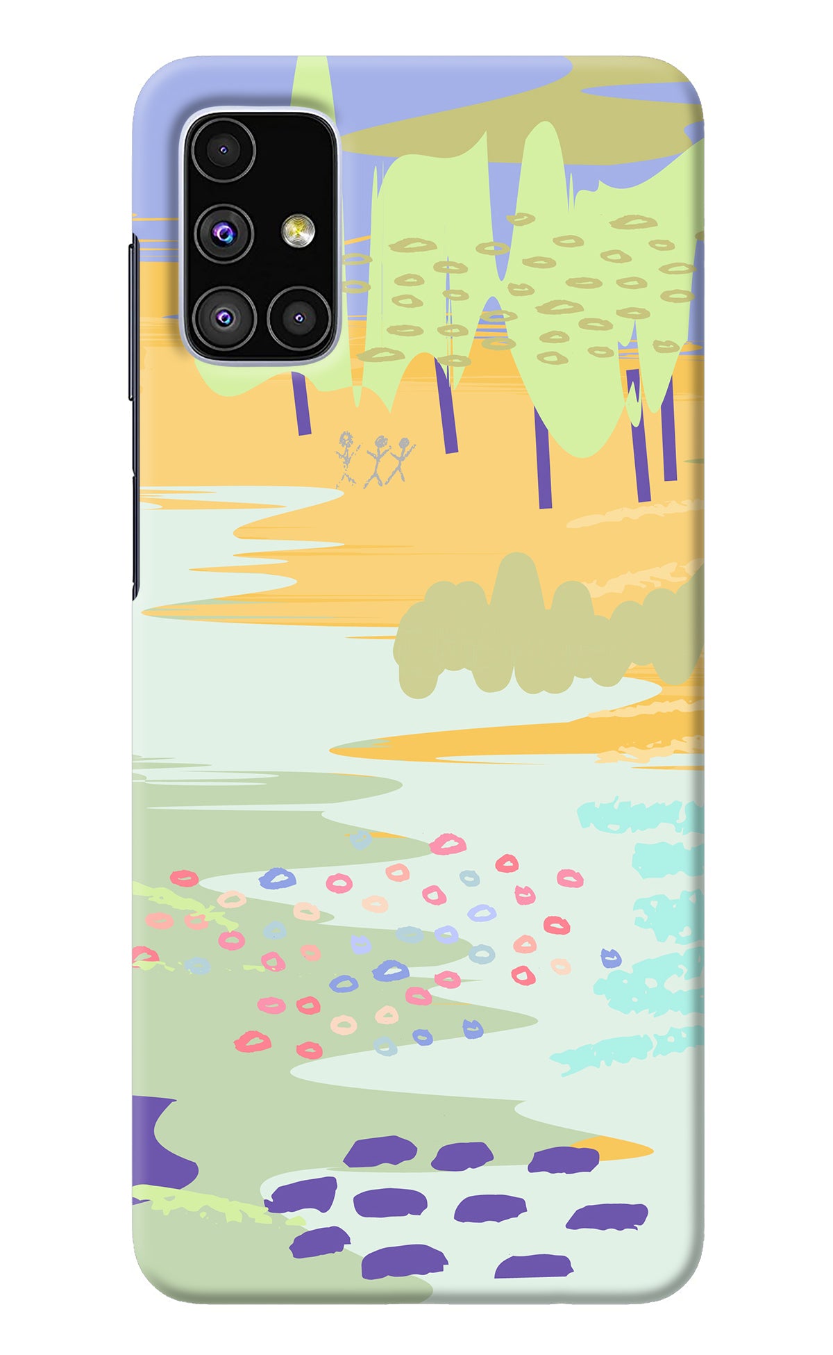 Scenery Samsung M51 Back Cover