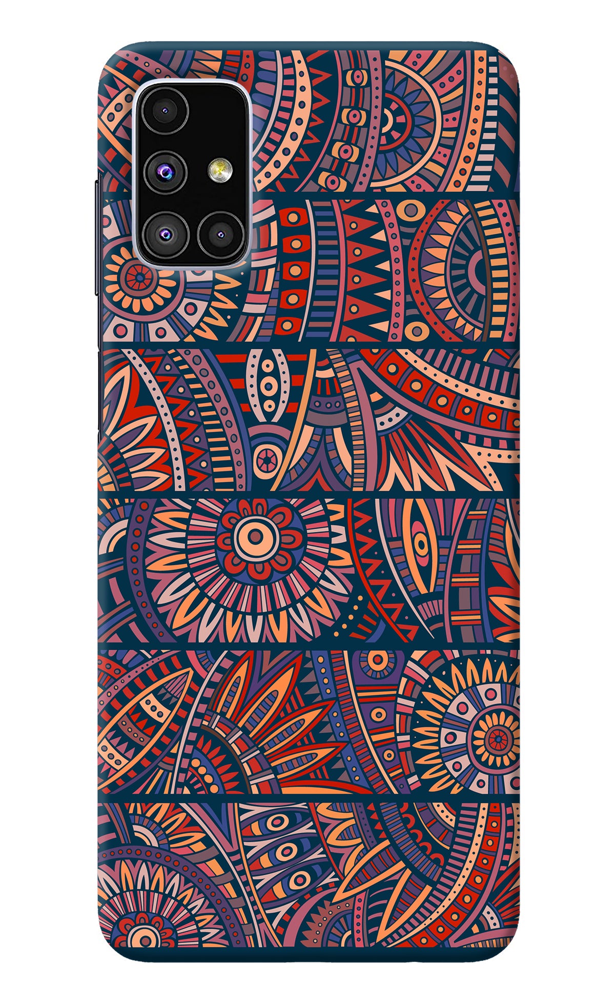 African Culture Design Samsung M51 Back Cover