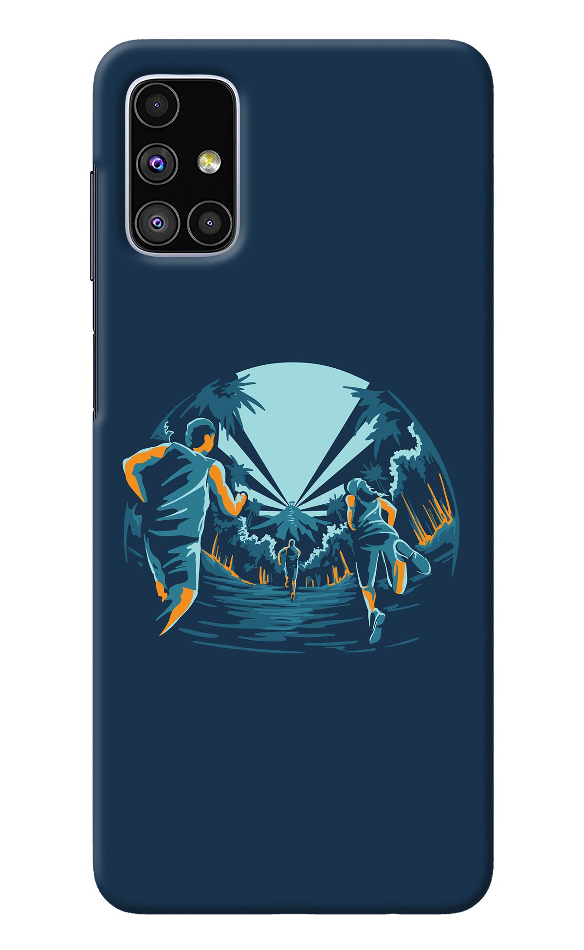 Team Run Samsung M51 Back Cover