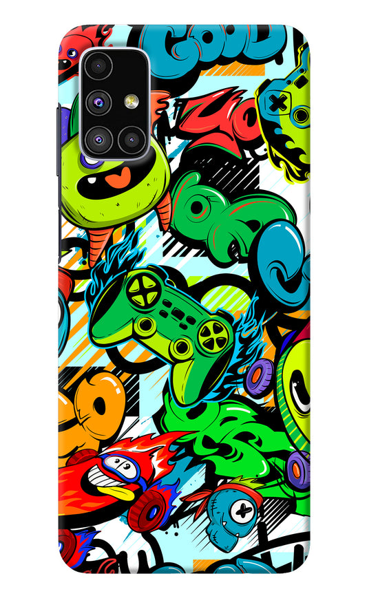 Game Doodle Samsung M51 Back Cover