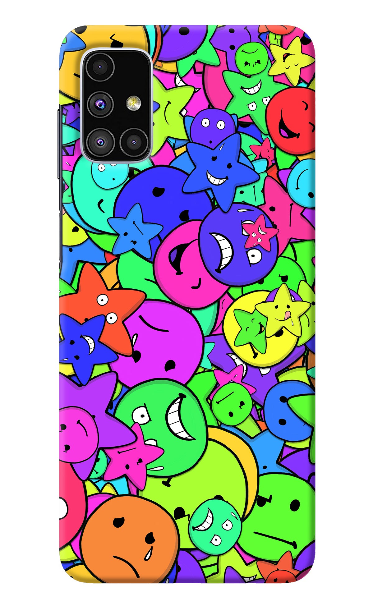 Fun Doodle Samsung M51 Back Cover