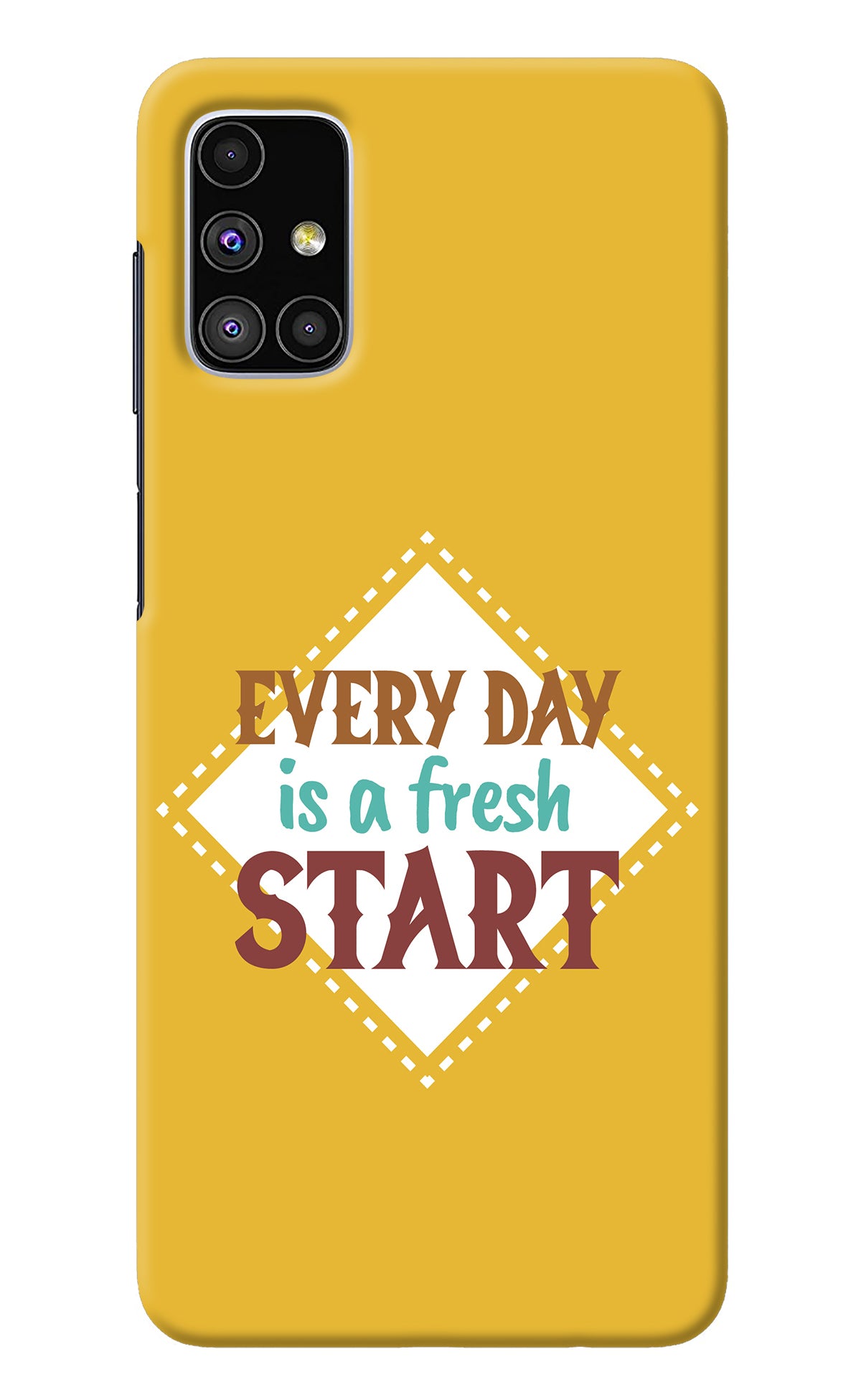 Every day is a Fresh Start Samsung M51 Back Cover