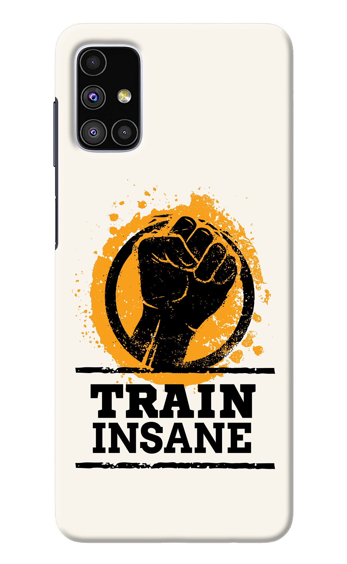 Train Insane Samsung M51 Back Cover
