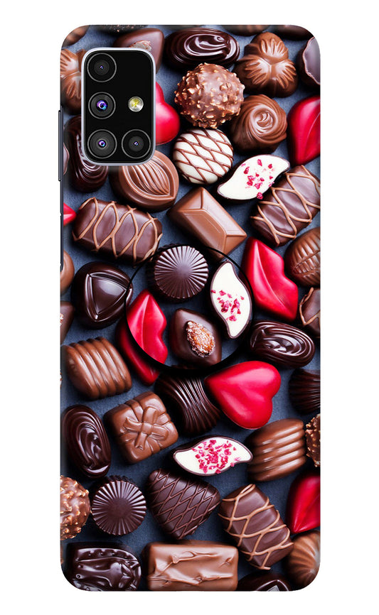 Chocolates Samsung M51 Pop Case