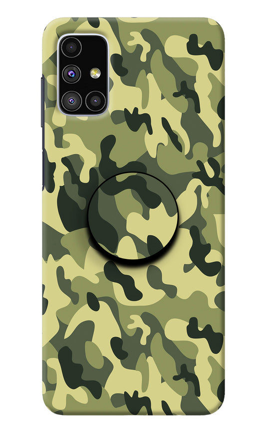 Camouflage Samsung M51 Pop Case