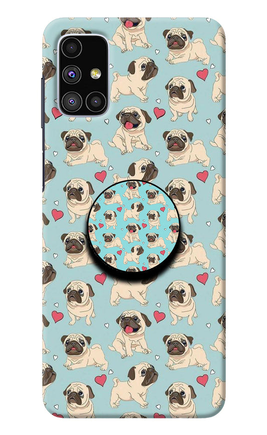 Pug Dog Samsung M51 Pop Case