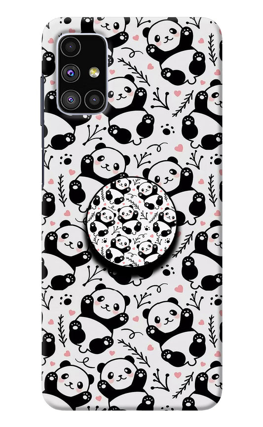 Cute Panda Samsung M51 Pop Case