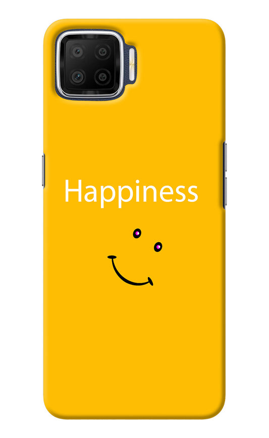 Happiness With Smiley Oppo F17 Back Cover