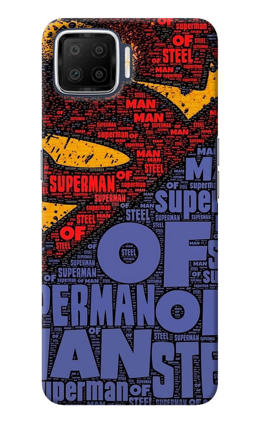 Superman Oppo F17 Back Cover