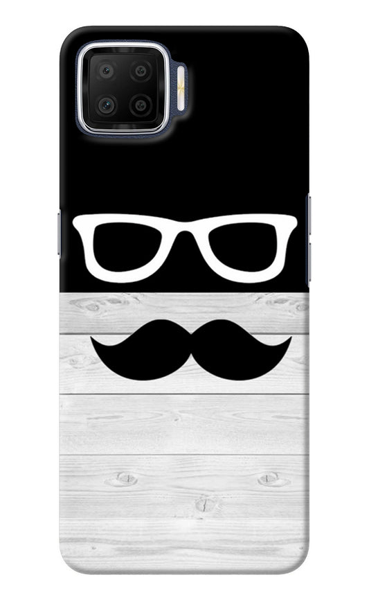 Mustache Oppo F17 Back Cover