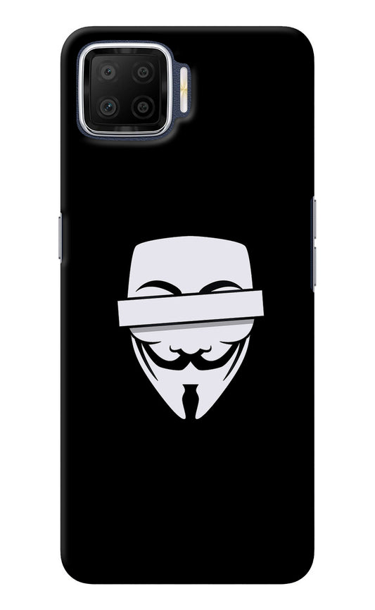 Anonymous Face Oppo F17 Back Cover