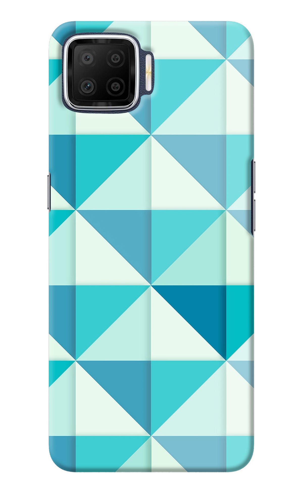 Abstract Oppo F17 Back Cover