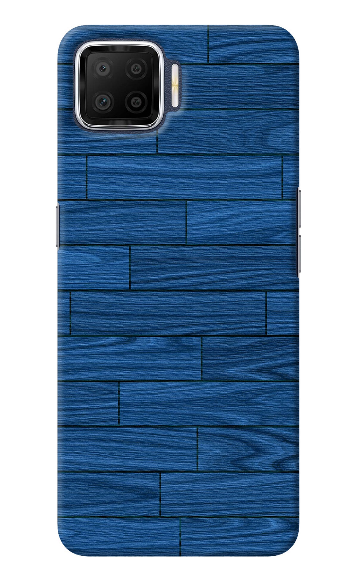Wooden Texture Oppo F17 Back Cover