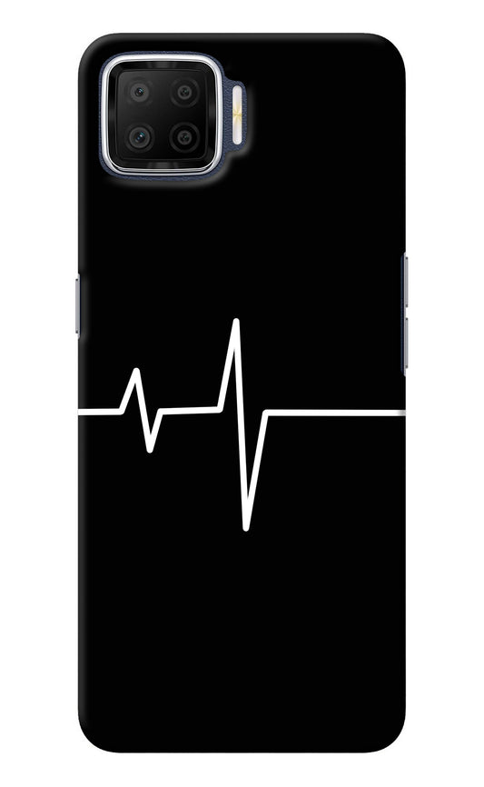 Heart Beats Oppo F17 Back Cover
