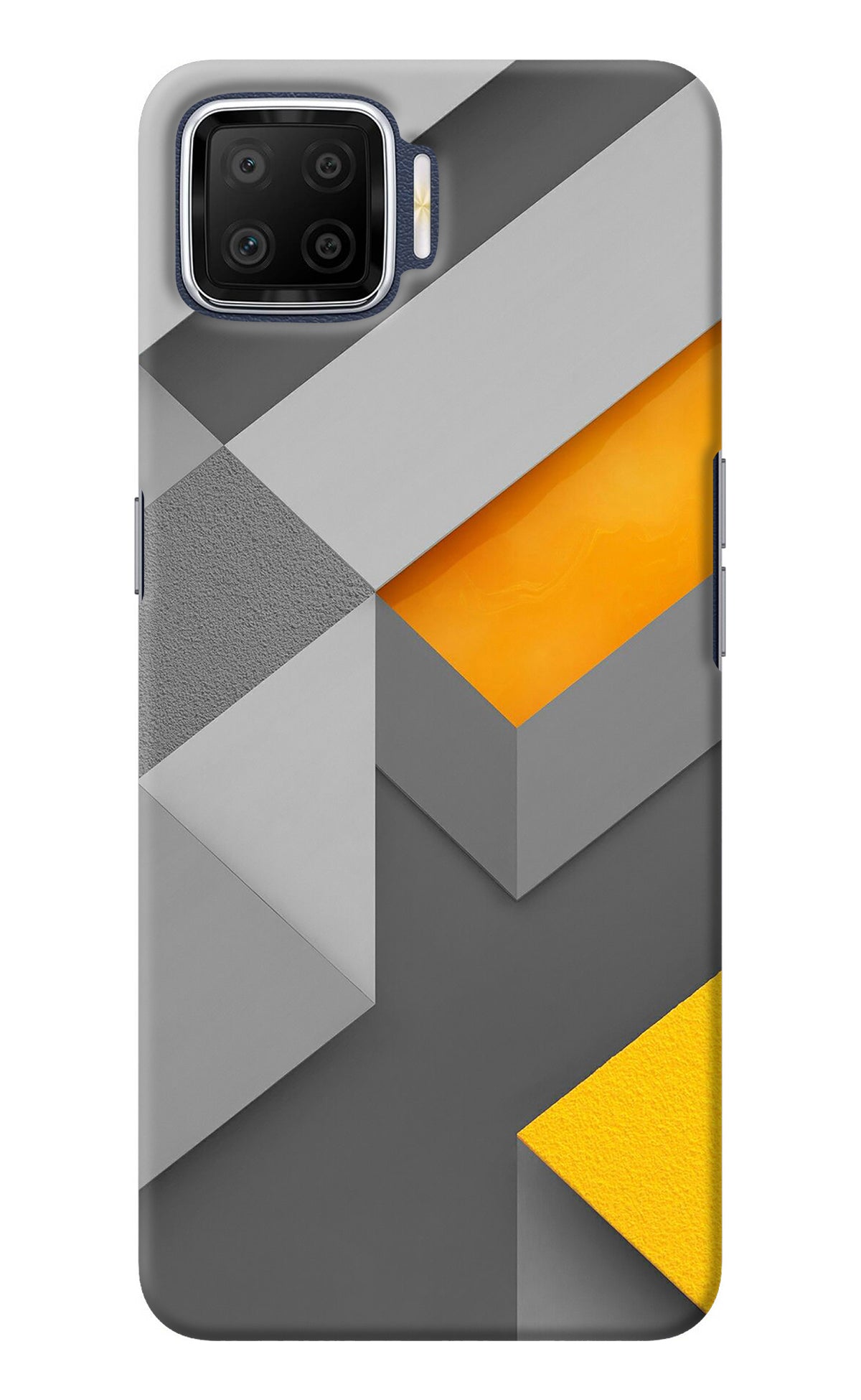 Abstract Oppo F17 Back Cover