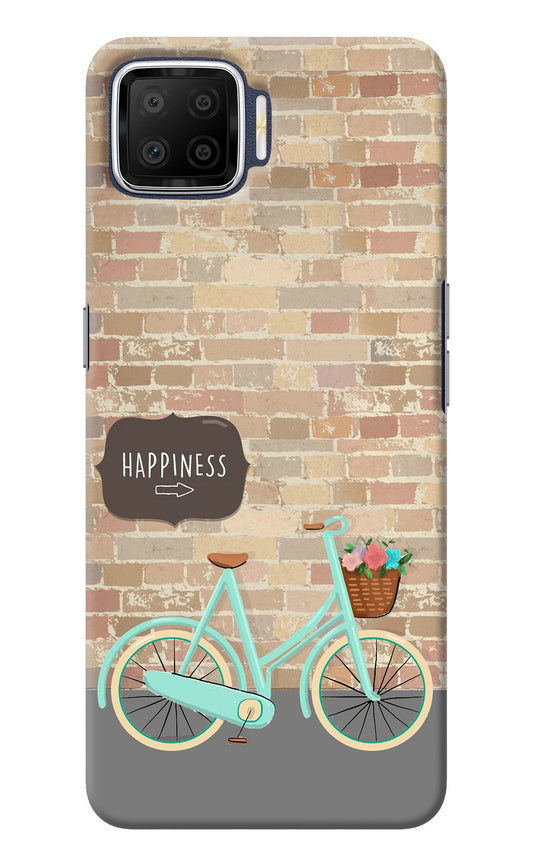 Happiness Artwork Oppo F17 Back Cover