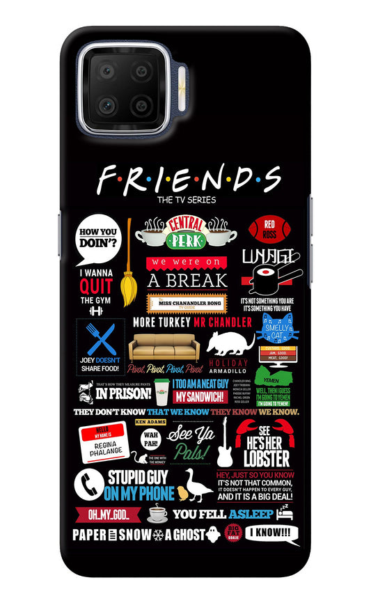 FRIENDS Oppo F17 Back Cover