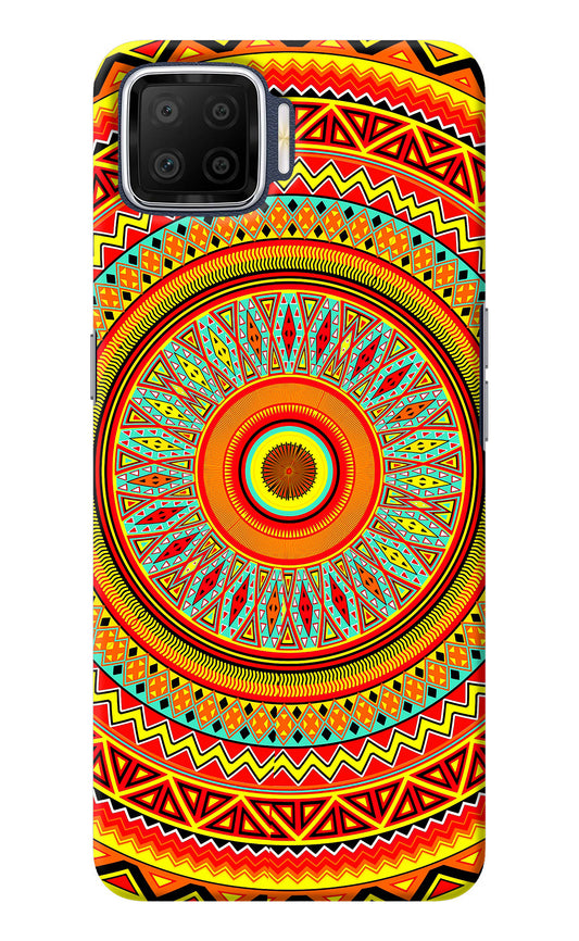 Mandala Pattern Oppo F17 Back Cover