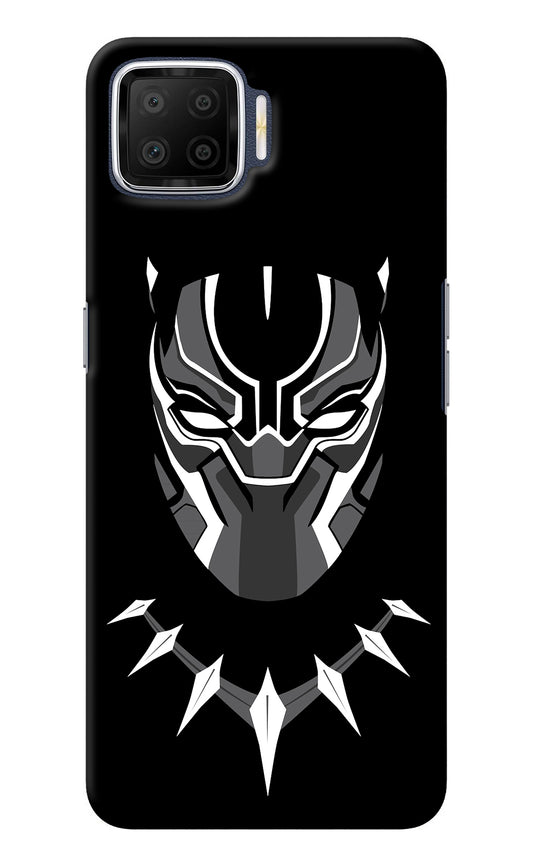 Black Panther Oppo F17 Back Cover