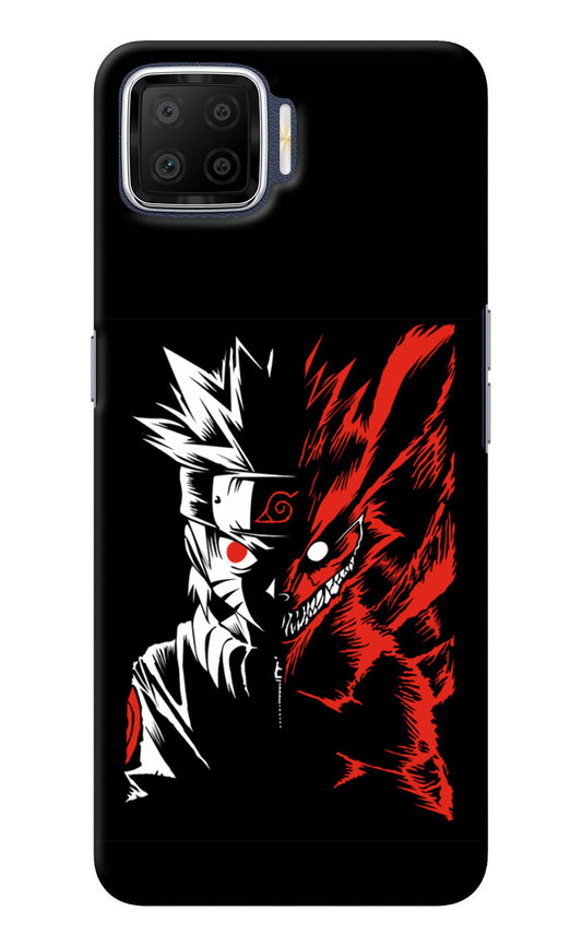 Naruto Two Face Oppo F17 Back Cover