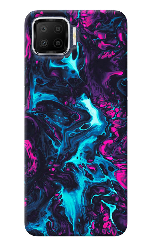 Abstract Oppo F17 Back Cover