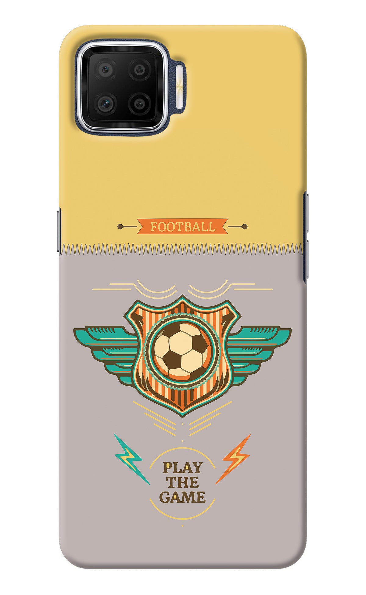 Football Oppo F17 Back Cover