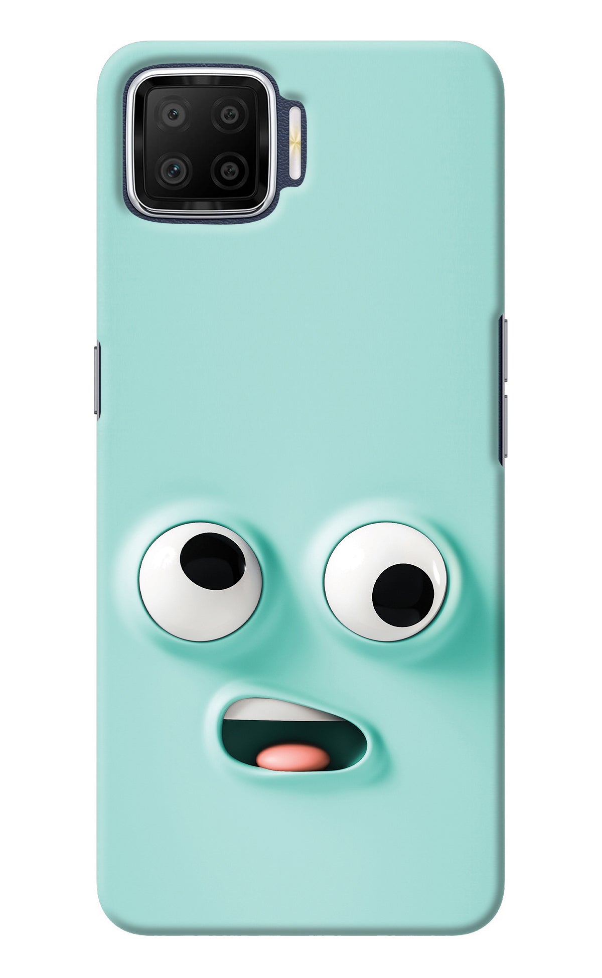 Funny Cartoon Oppo F17 Back Cover