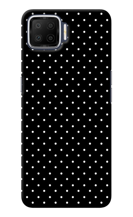 White Dots Oppo F17 Back Cover