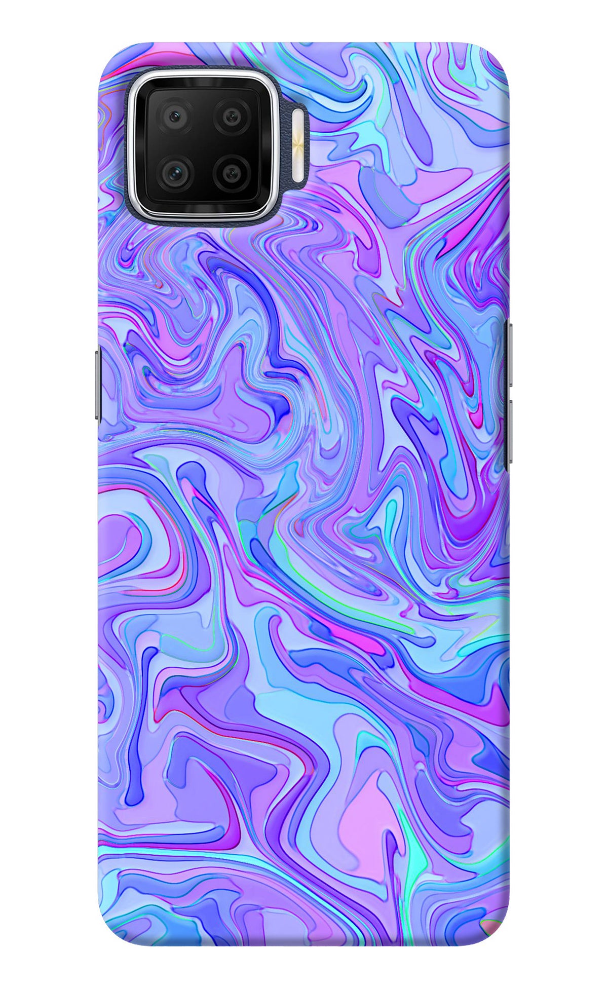 Glitter Oppo F17 Back Cover