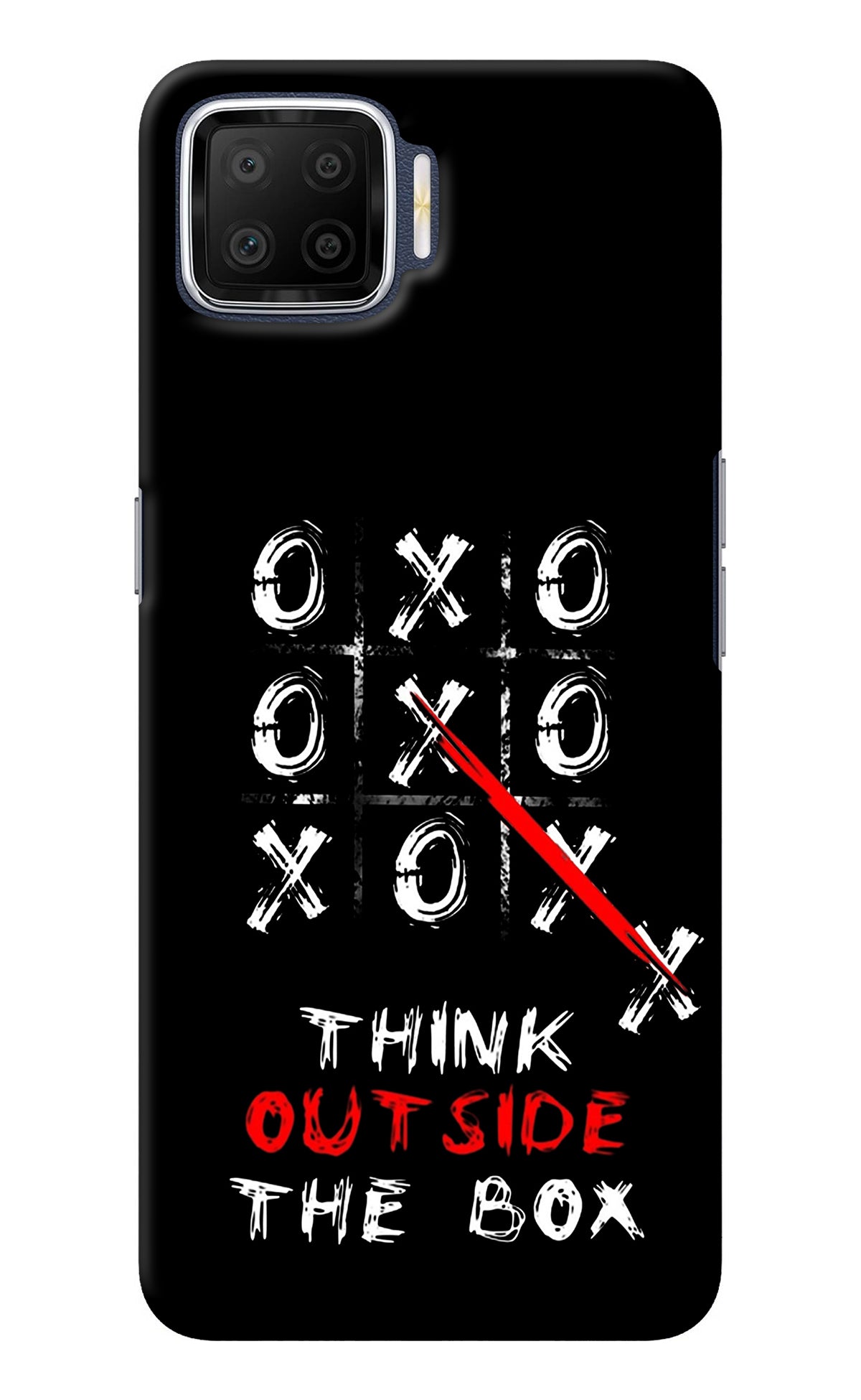 Think out of the BOX Oppo F17 Back Cover