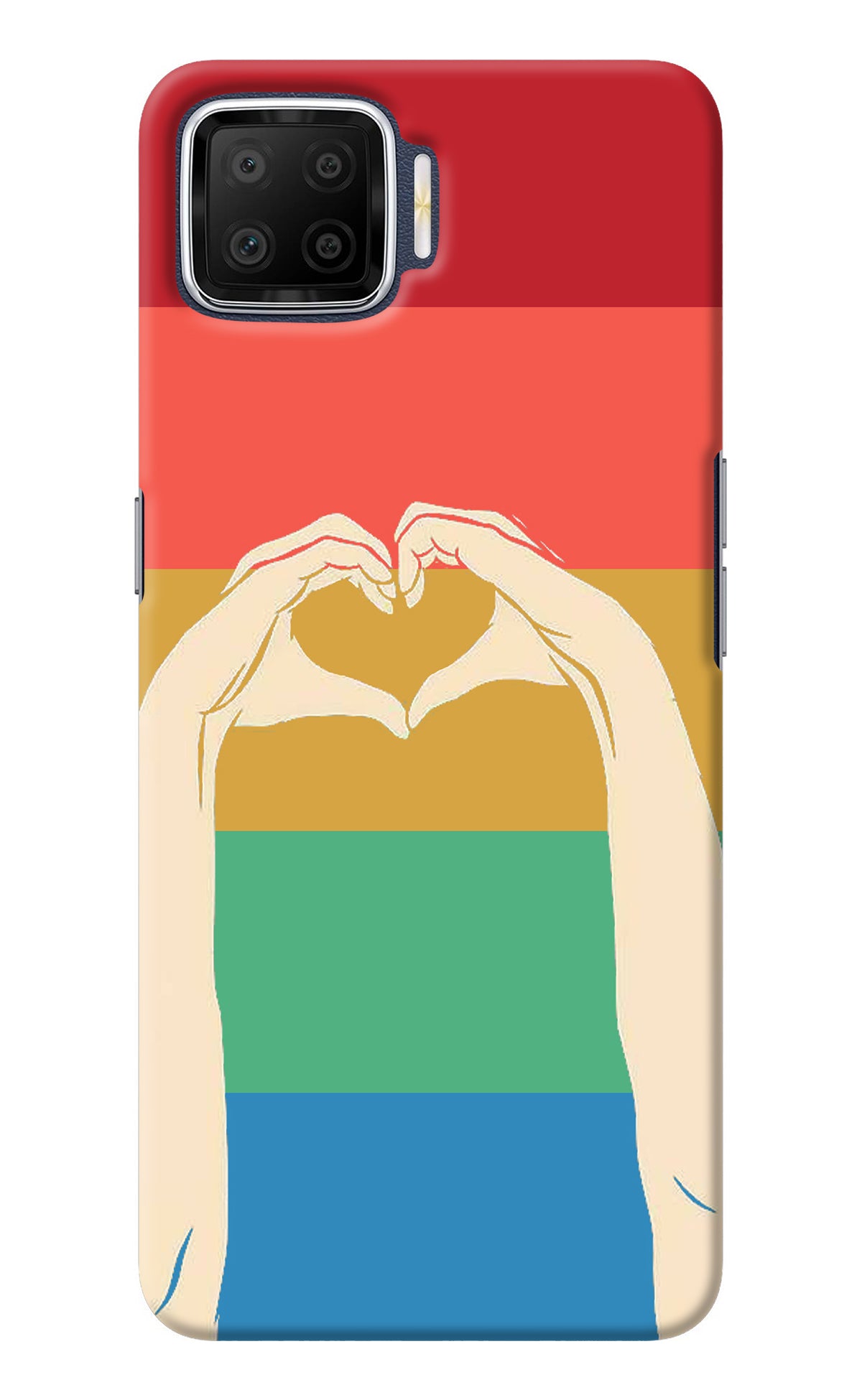 Vintage Love Oppo F17 Back Cover