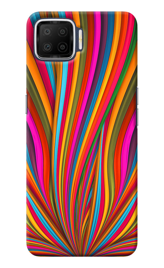 Trippy Wavy Oppo F17 Back Cover