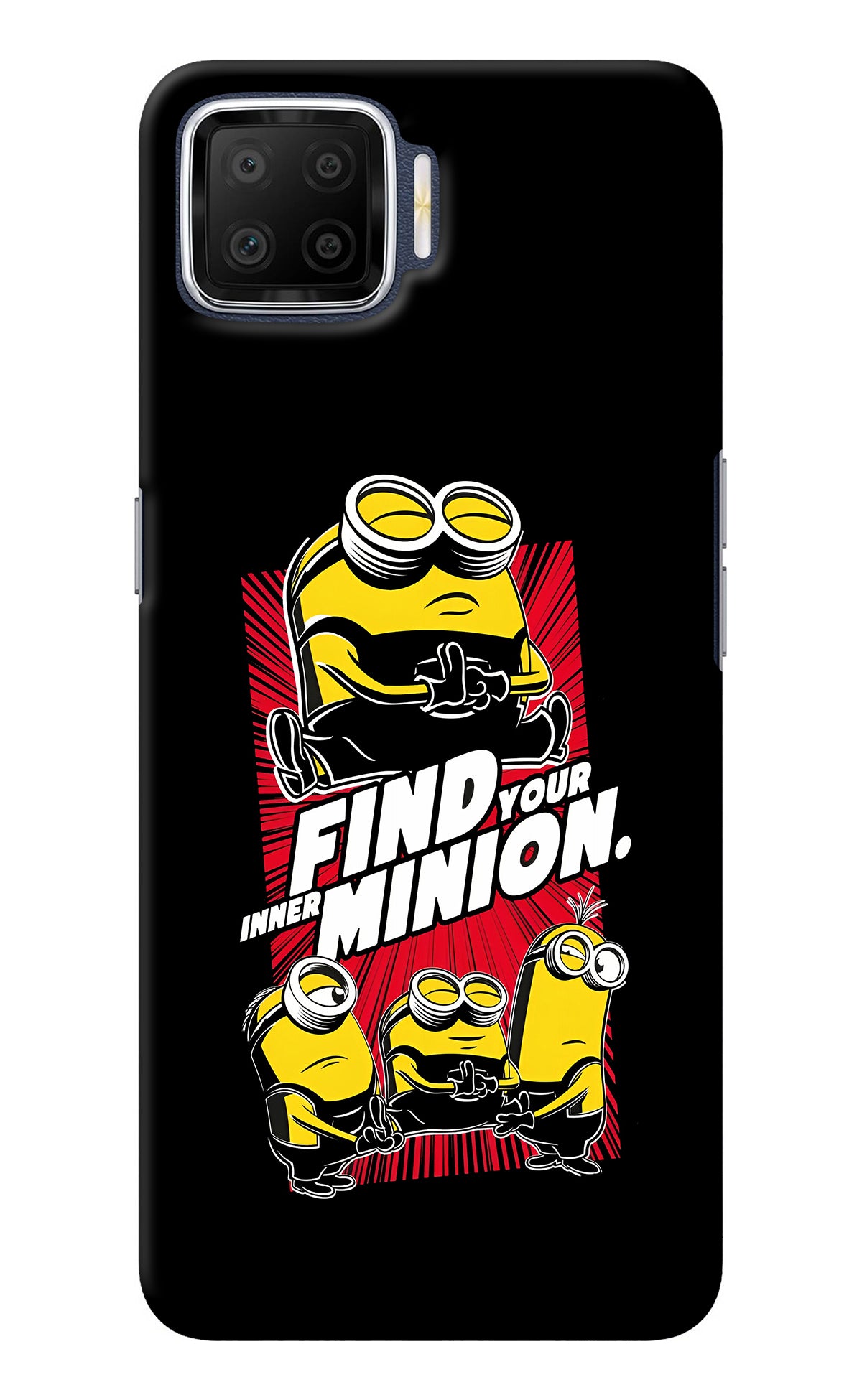 Find your inner Minion Oppo F17 Back Cover