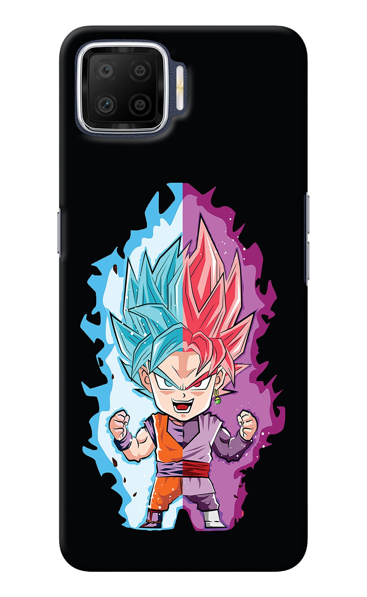 Chota Goku Oppo F17 Back Cover