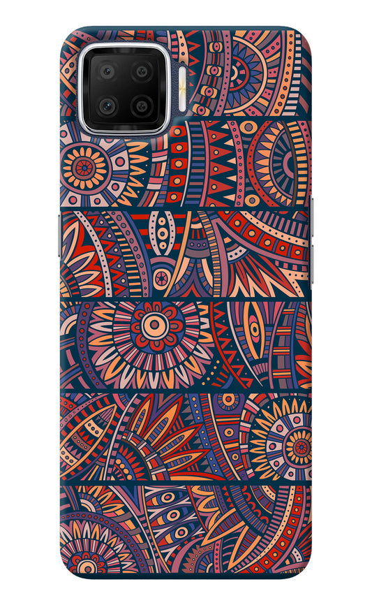 African Culture Design Oppo F17 Back Cover