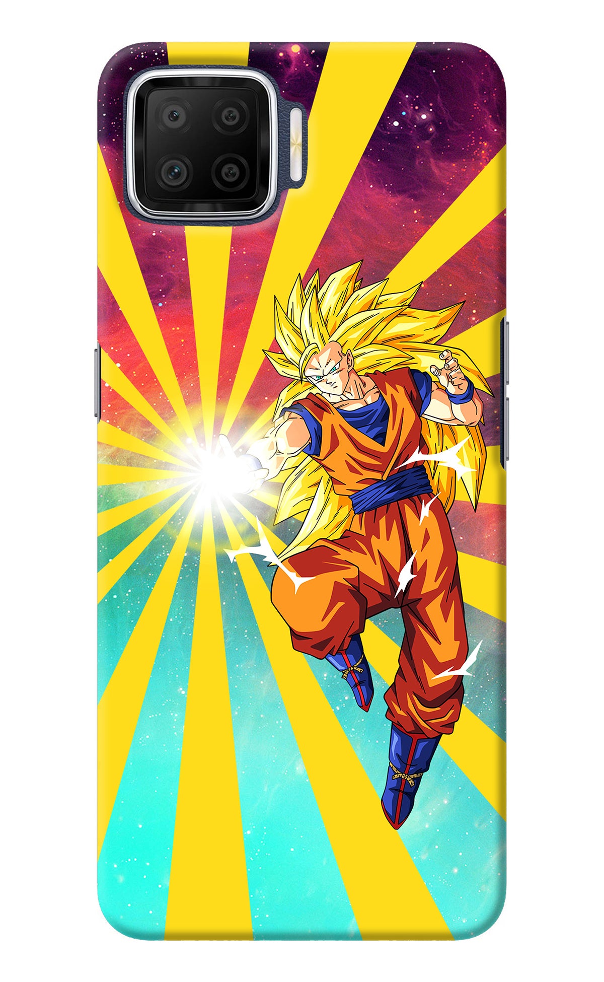 Goku Super Saiyan Oppo F17 Back Cover