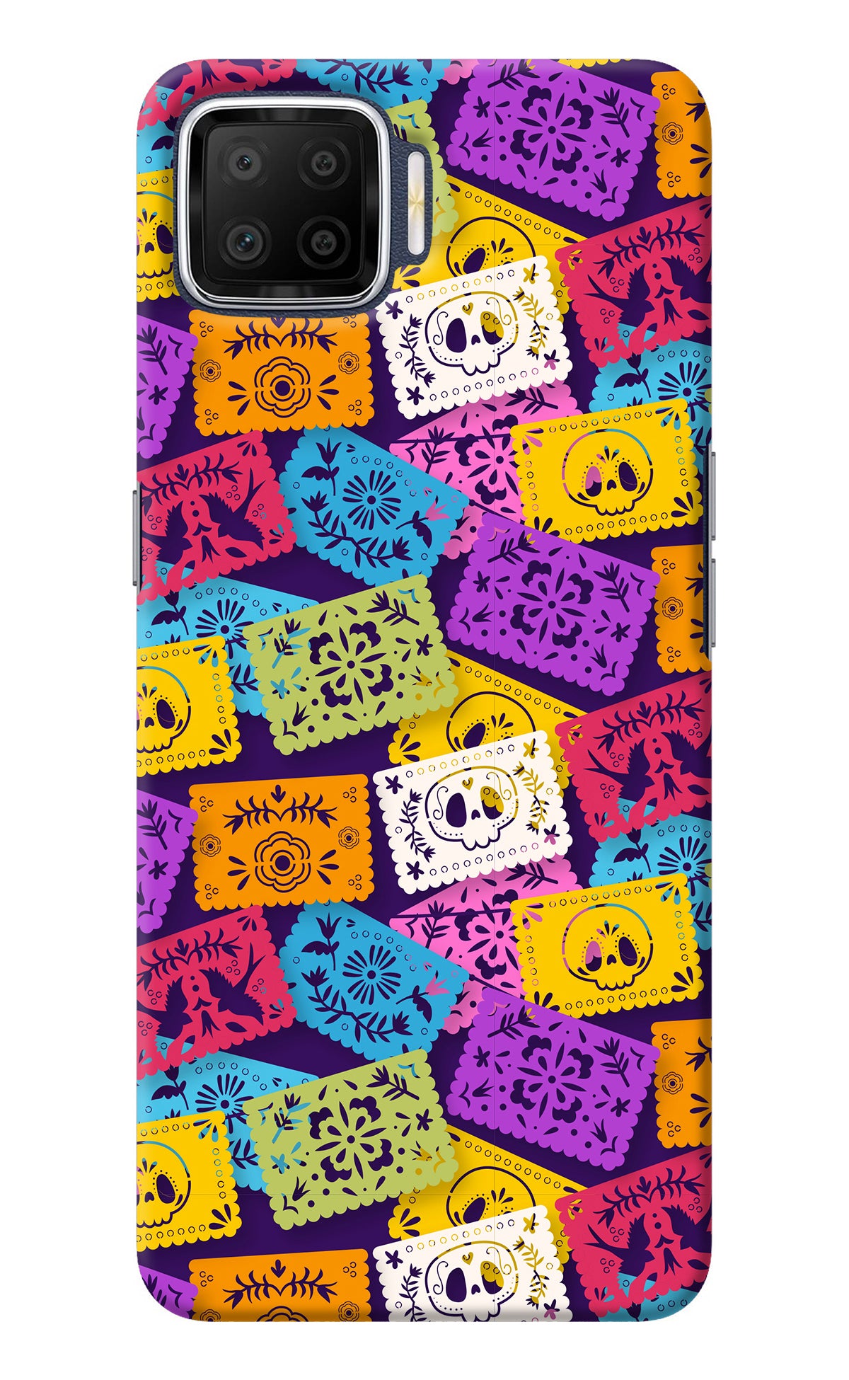 Mexican Pattern Oppo F17 Back Cover