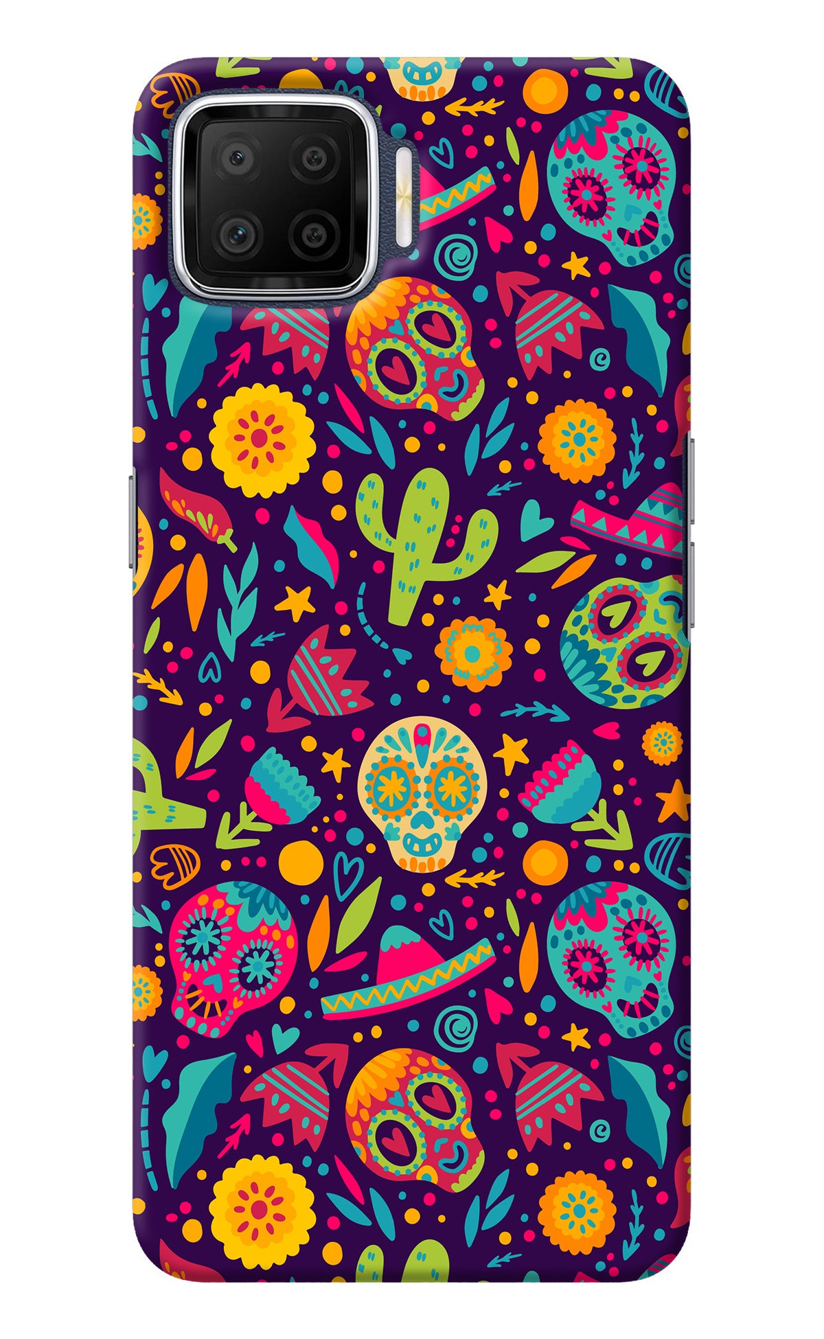 Mexican Design Oppo F17 Back Cover
