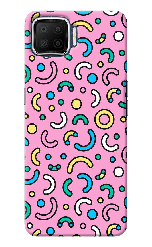 Memphis Design Oppo F17 Back Cover