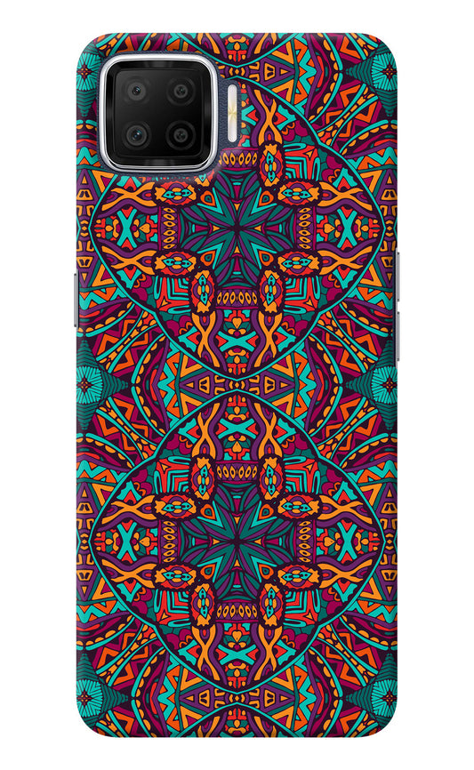 Colour Mandala Oppo F17 Back Cover